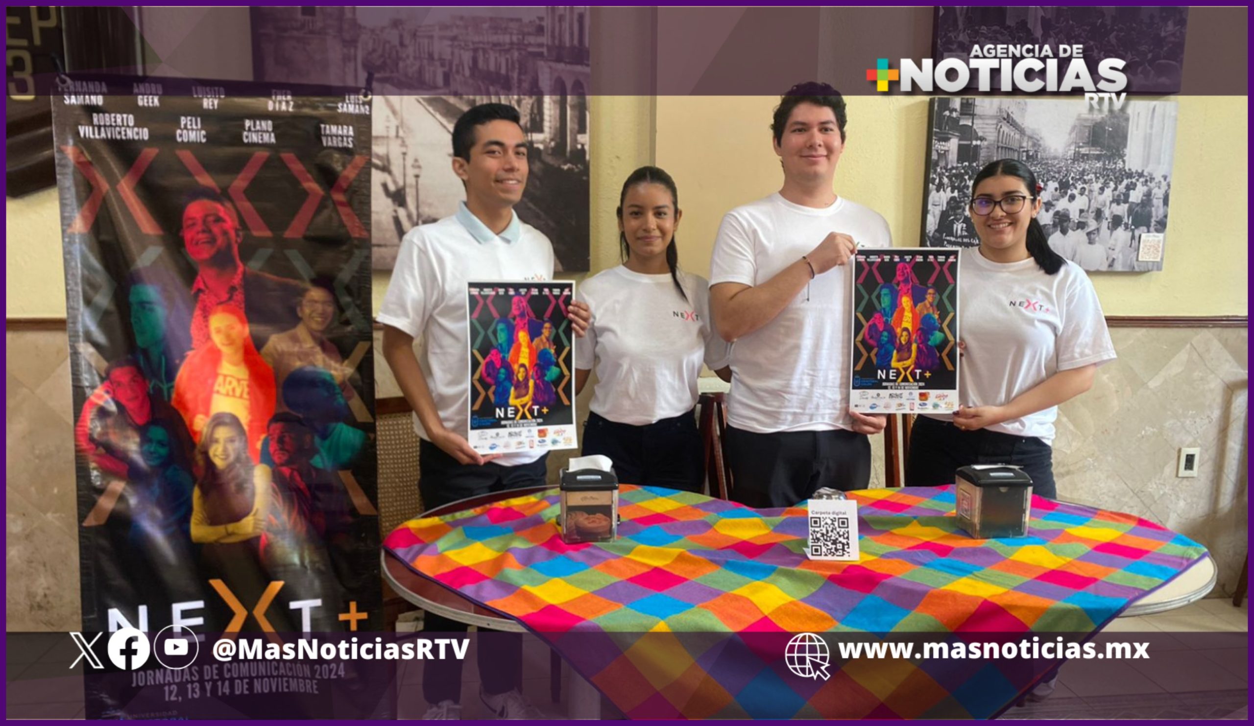 Preparan Jornadas de Comunicación 2024 en Universidad Colón