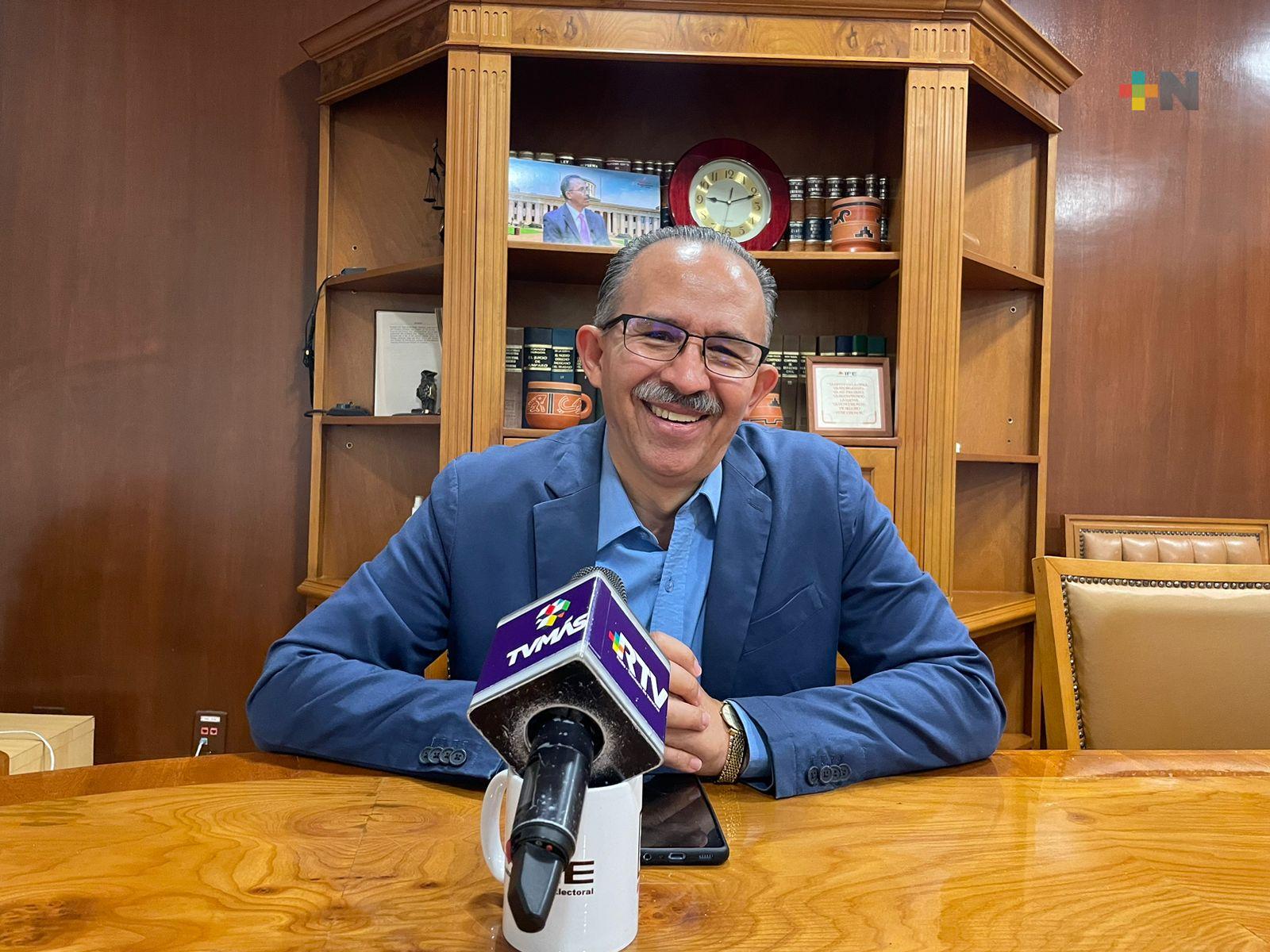 Inicia 2 de diciembre proceso electoral para cargos del Poder Judicial: INE Veracruz