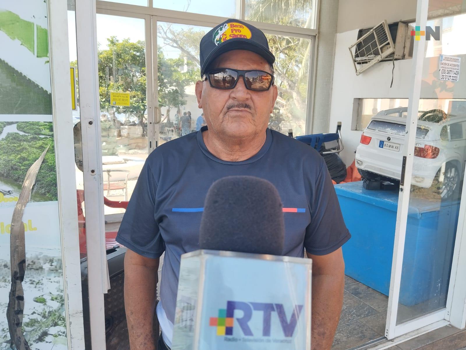 Prestadores de servicios esperan se incrementen paseos en lancha por río Jamapa en diciembre