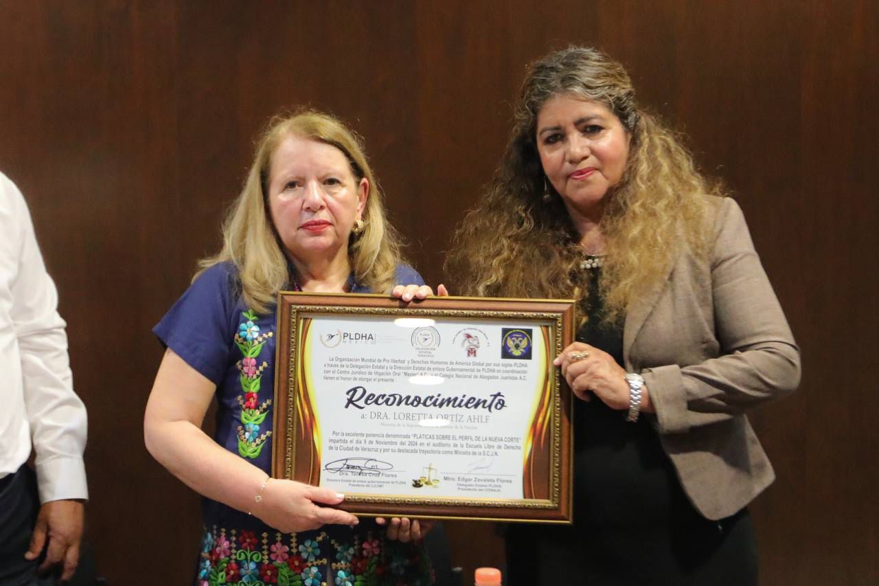 La reforma al Poder Judicial es la voluntad del pueblo de México: Ministra Loretta Ortiz