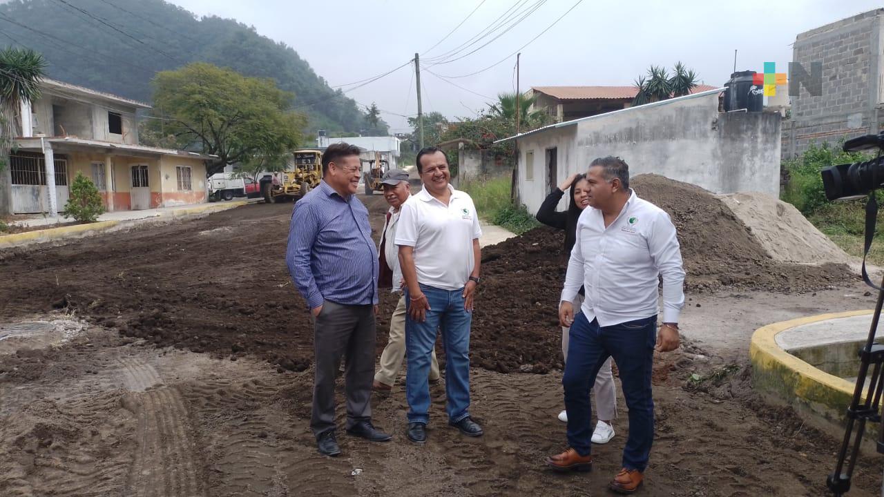 Avanzan obras de infraestructura en Coacoatzintla