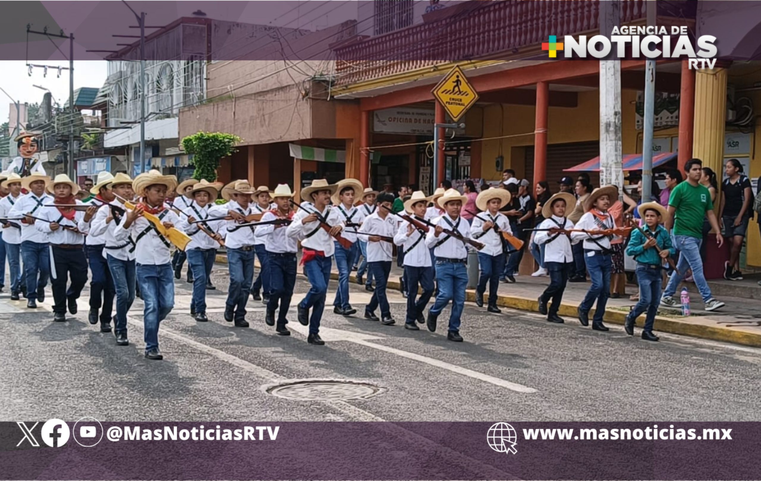 En Omealca conmemoran aniversario de la Revolución Mexicana