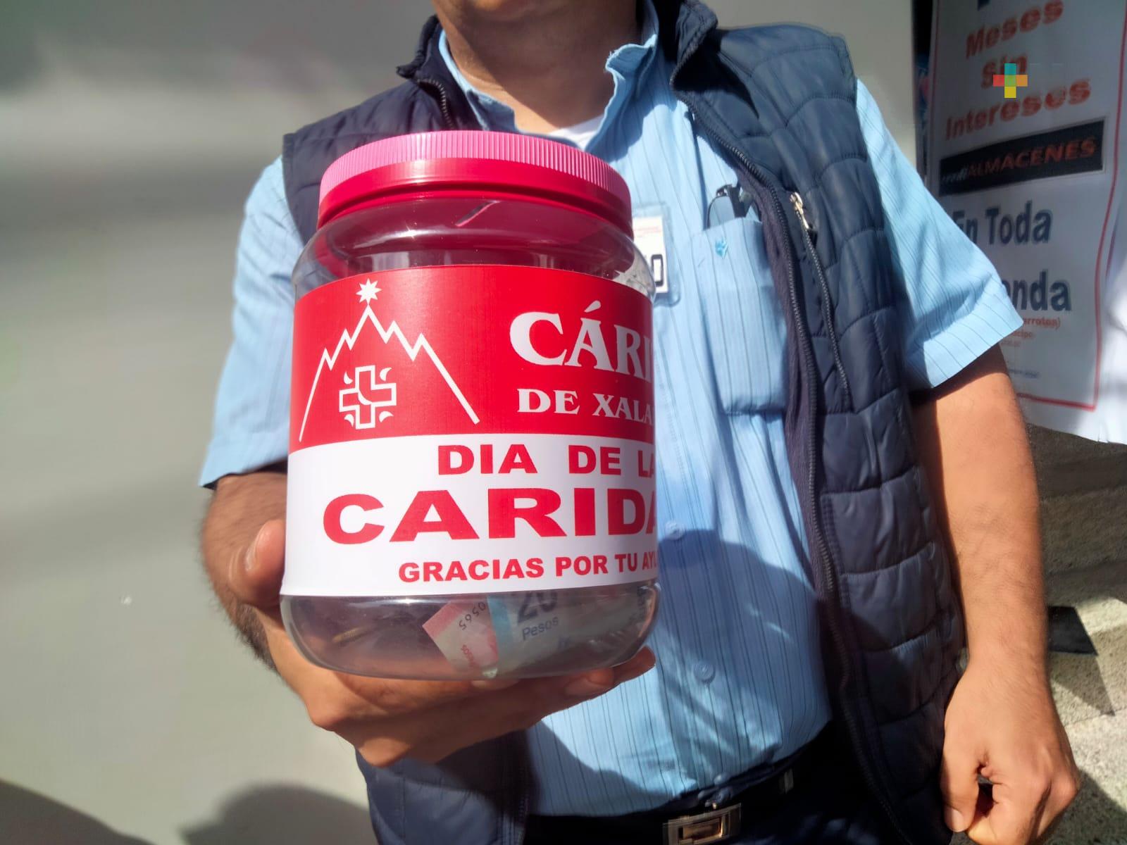 En el Día de la Caridad, asociación Cáritas Xalapa realiza colecta anual
