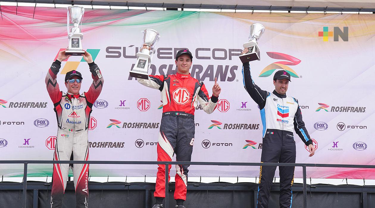 Emiliano Richards puso a MG en la parte más alta del podio, en la GTM Pro 1 de Súper Copa