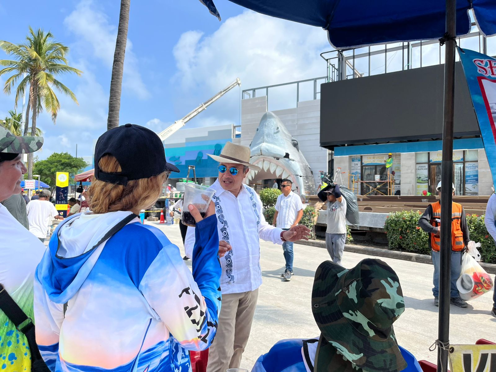 Avanza rápidamente renovación de Aquarium del Puerto de Veracruz