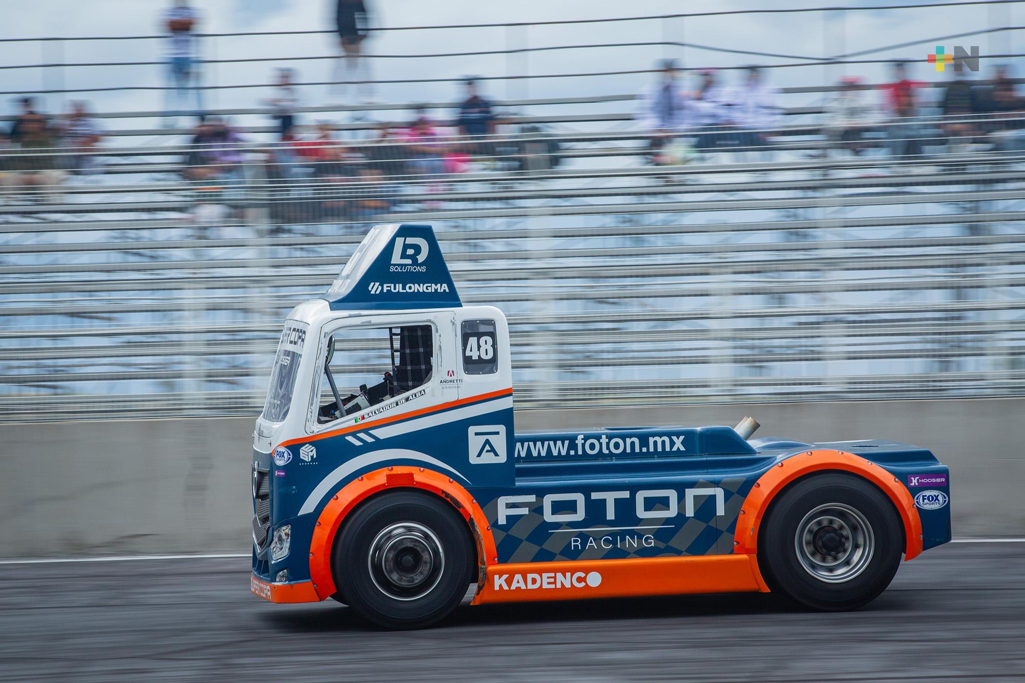 El equipo Foton por un buen resultado en Yucatán, con Tractocamiones de Súper Copa