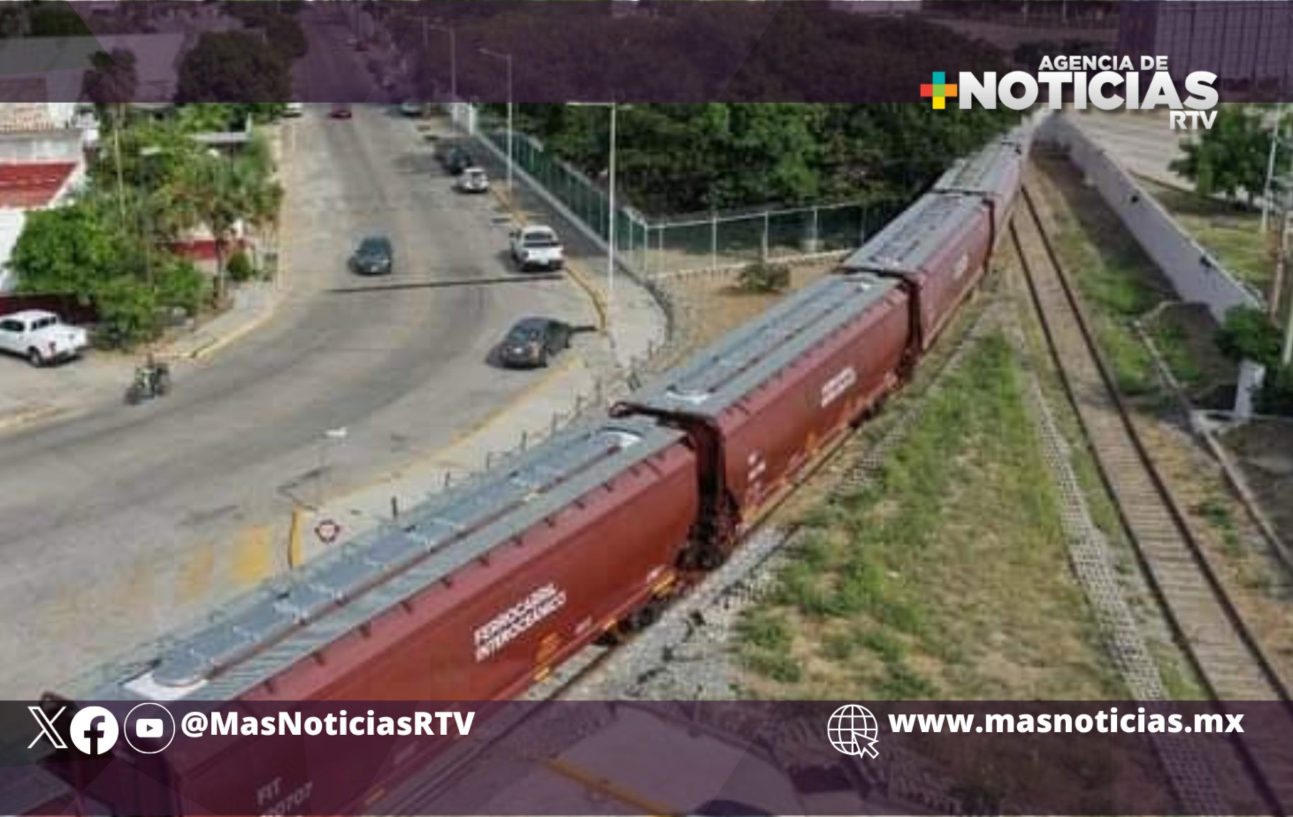 Transportan dos mil toneladas de trigo en Ferrocarril del Istmo de Tehuantepec