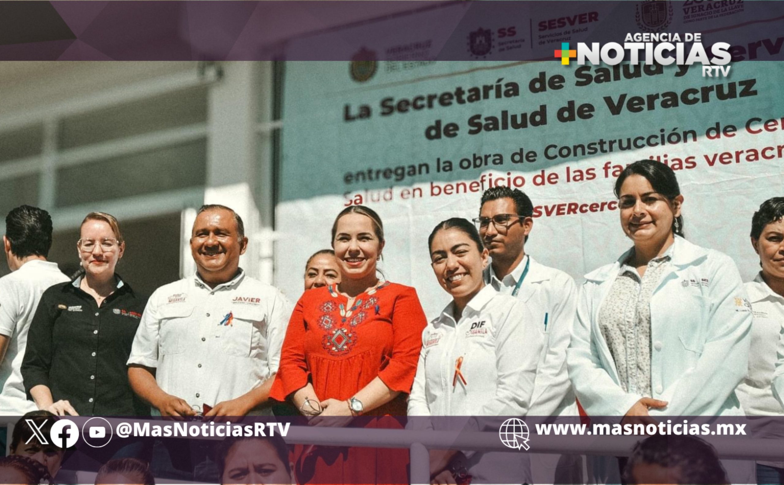 Secretaría de Salud entrega renovado el Centro de Salud de Misantla