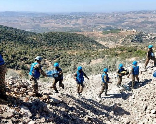 Un ataque con drones mata a tres civiles y hiere a cinco cascos azules en el Líbano