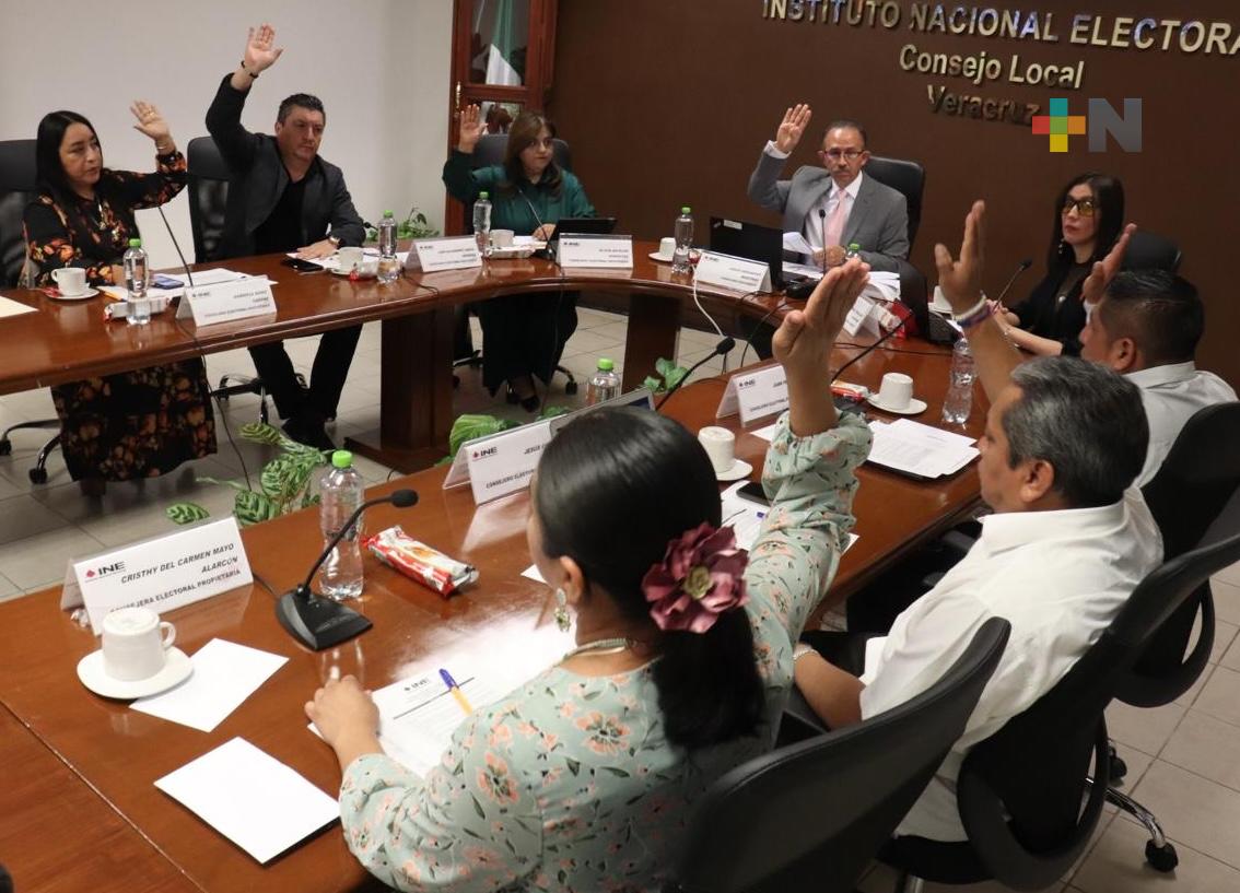 INE Veracruz se declara listo para el inicio del proceso electoral local 2024-2025   