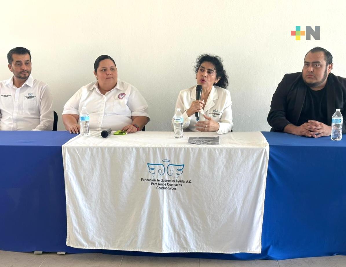 Fundación «Te Queremos Ayudar para Niños Quemados de Coatzacoalcos» arrancó campaña de recolección de juguetes