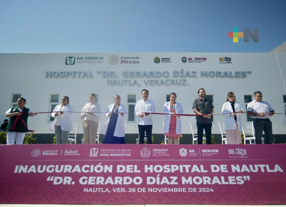 Hospital de Nautla, un logro de la honestidad y el compromiso con la salud