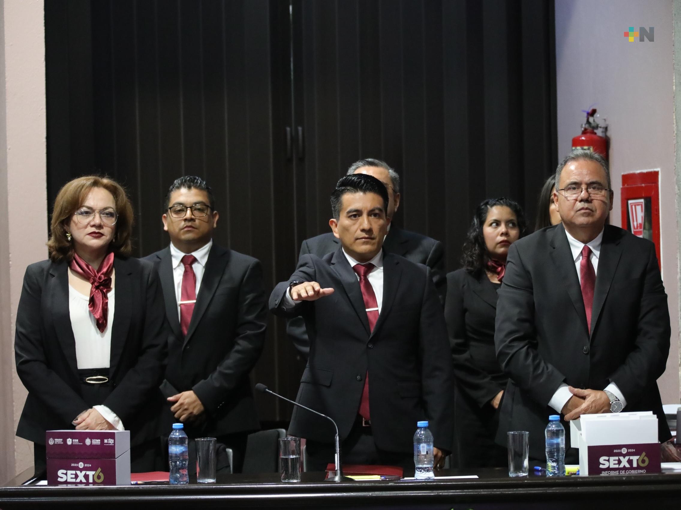 Desterrada la corrupción, hoy existe cero tolerancia a la impunidad: CGE