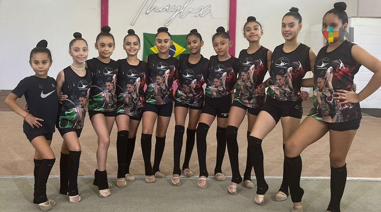 Gimnasia Rítmica Zafiro en la Máster Class de la gimnasta brasileña Giovanna Santos