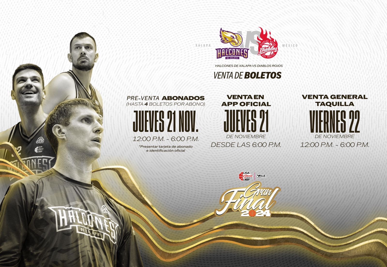 Halcones de Xalapa abren taquilla para la gran final