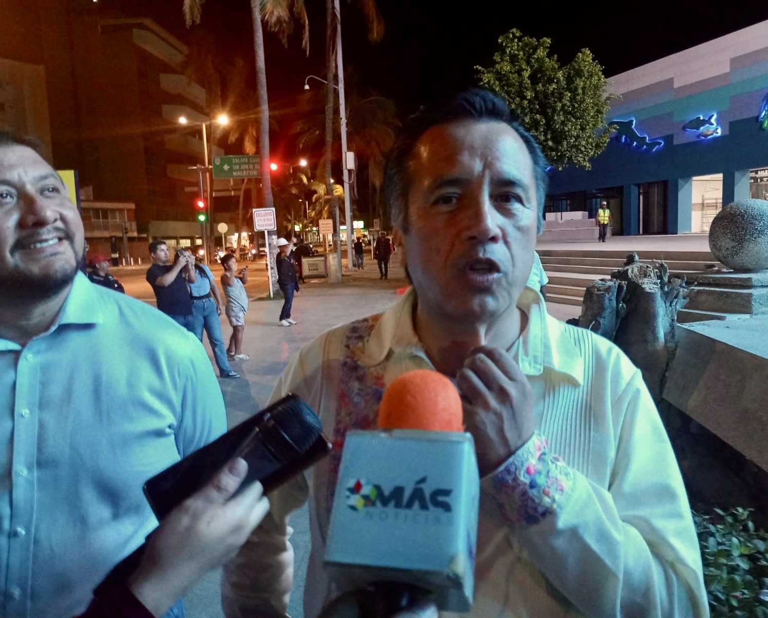 Supervisa Cuitláhuac García últimos detalles en remodelación del Aquarium de Veracruz