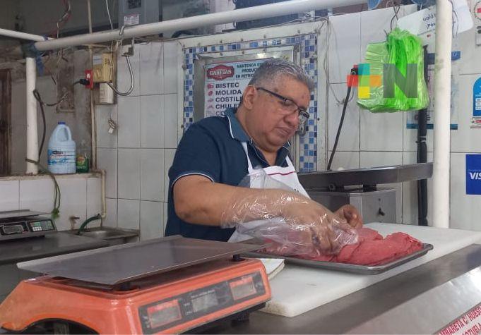 Incrementa precio de carne de res en Coatzacoalcos