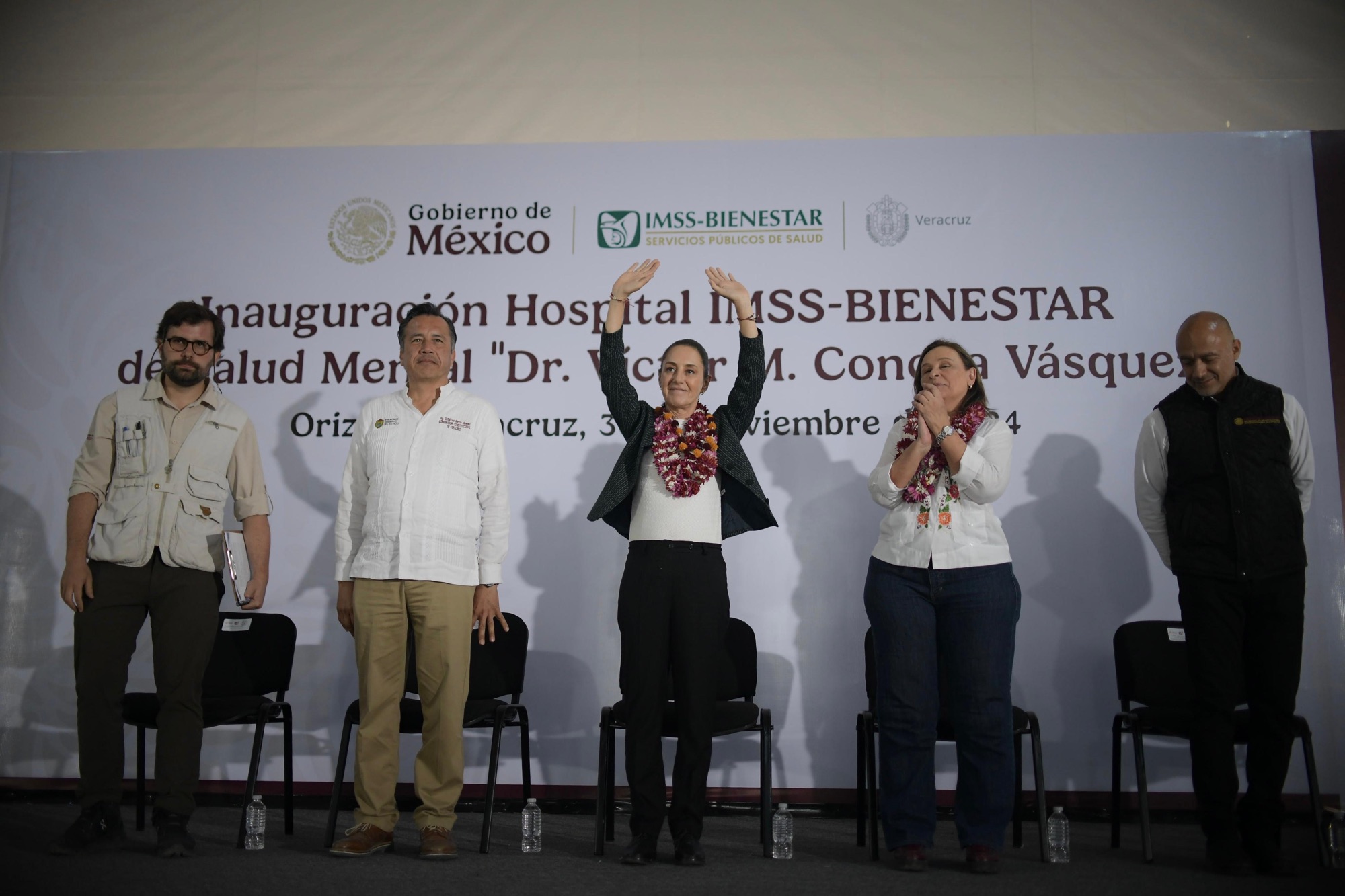 Cuitláhuac García, orgullo de la Cuarta Transformación: Claudia Sheinbaum