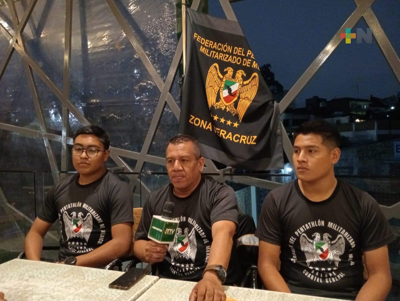 Xalapa será sede del Encuentro Nacional de la Federación de Pentatlón Militarizado