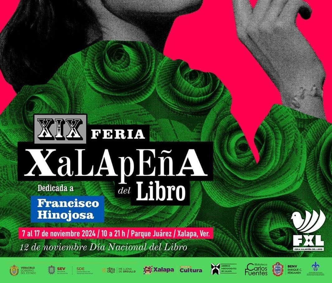 Francisco Hinojosa estará en la Feria Xalapeña del Libro