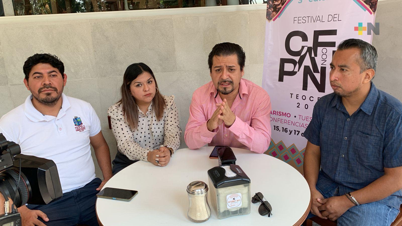Invitan al Festival del Café con Pan del 15 al 17 de noviembre en Teocelo