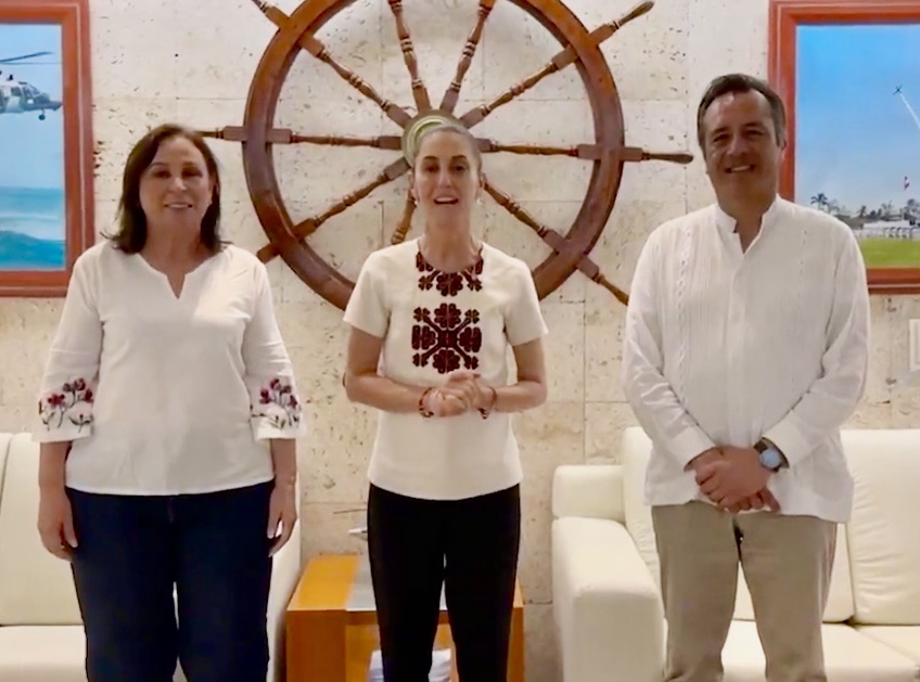 SICT está trabajando en resolución de derrumbe en Cumbres de Maltrata: Presidenta