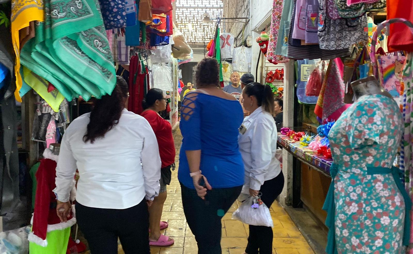Aumentan ventas en mercado Hidalgo de Veracruz puerto