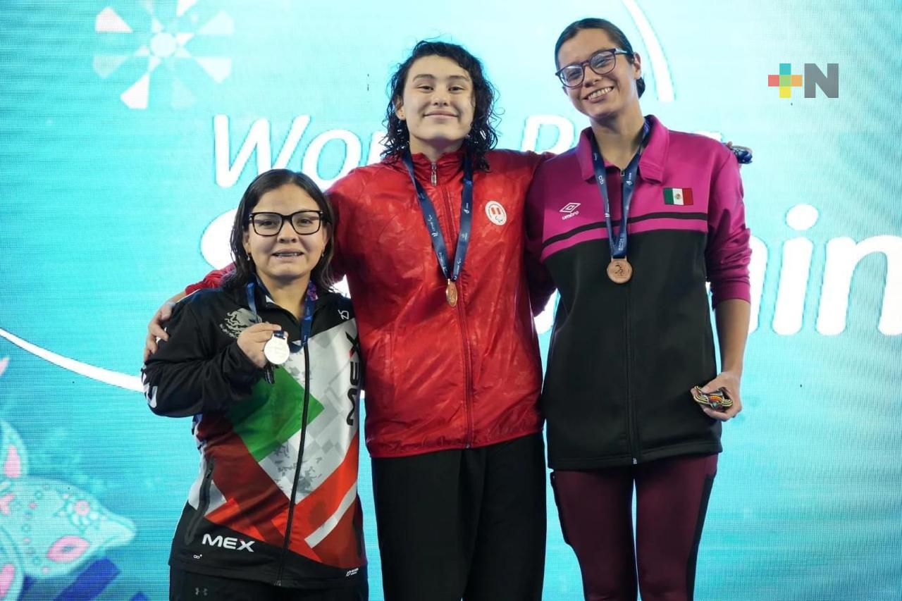 Destacan Hernández y Somellera en Serie Mundial de Paranatación