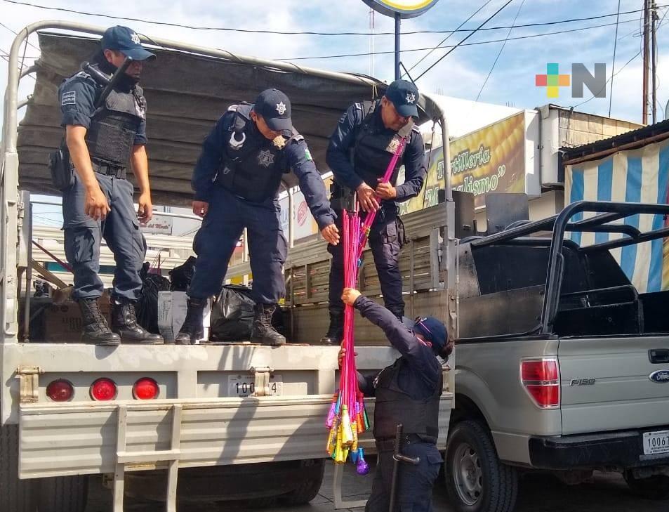 Tuxpan llevará a cabo operativo para combatir venta ilegal de pirotecnia