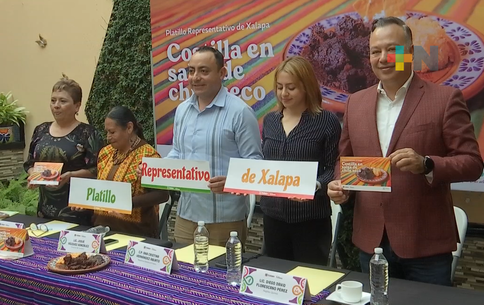 Promocionarán la costilla en salsa de chile seco en restaurantes de Xalapa