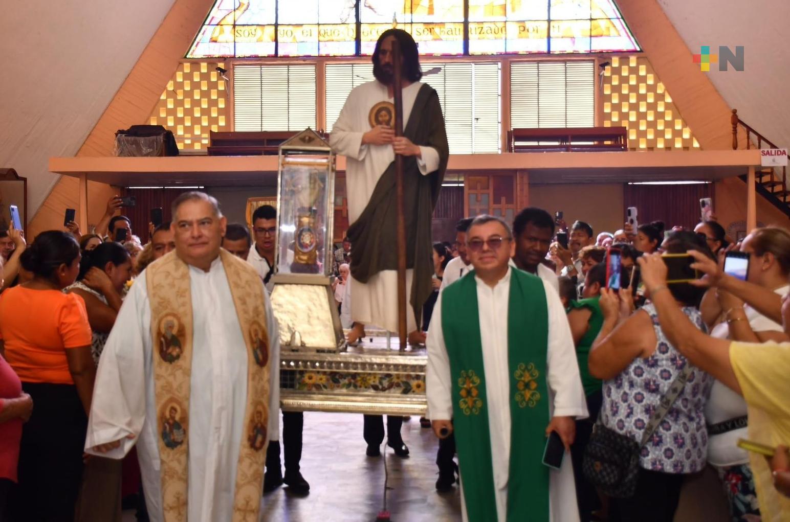 Fervor y devoción por reliquias de San Judas Tadeo en Martínez de la Torre