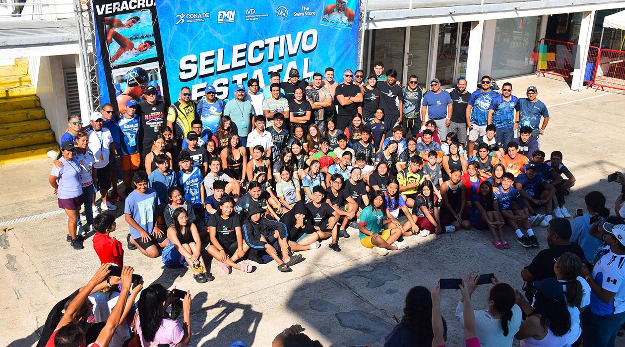 Definida la Selección de Natación del Estado de Veracruz para el Nacional de Invierno