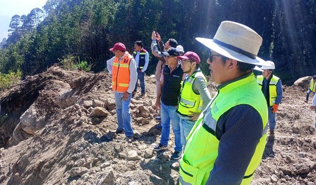 Supervisa SICT trabajos de estabilización en autopista Acatzingo-Ciudad Mendoza