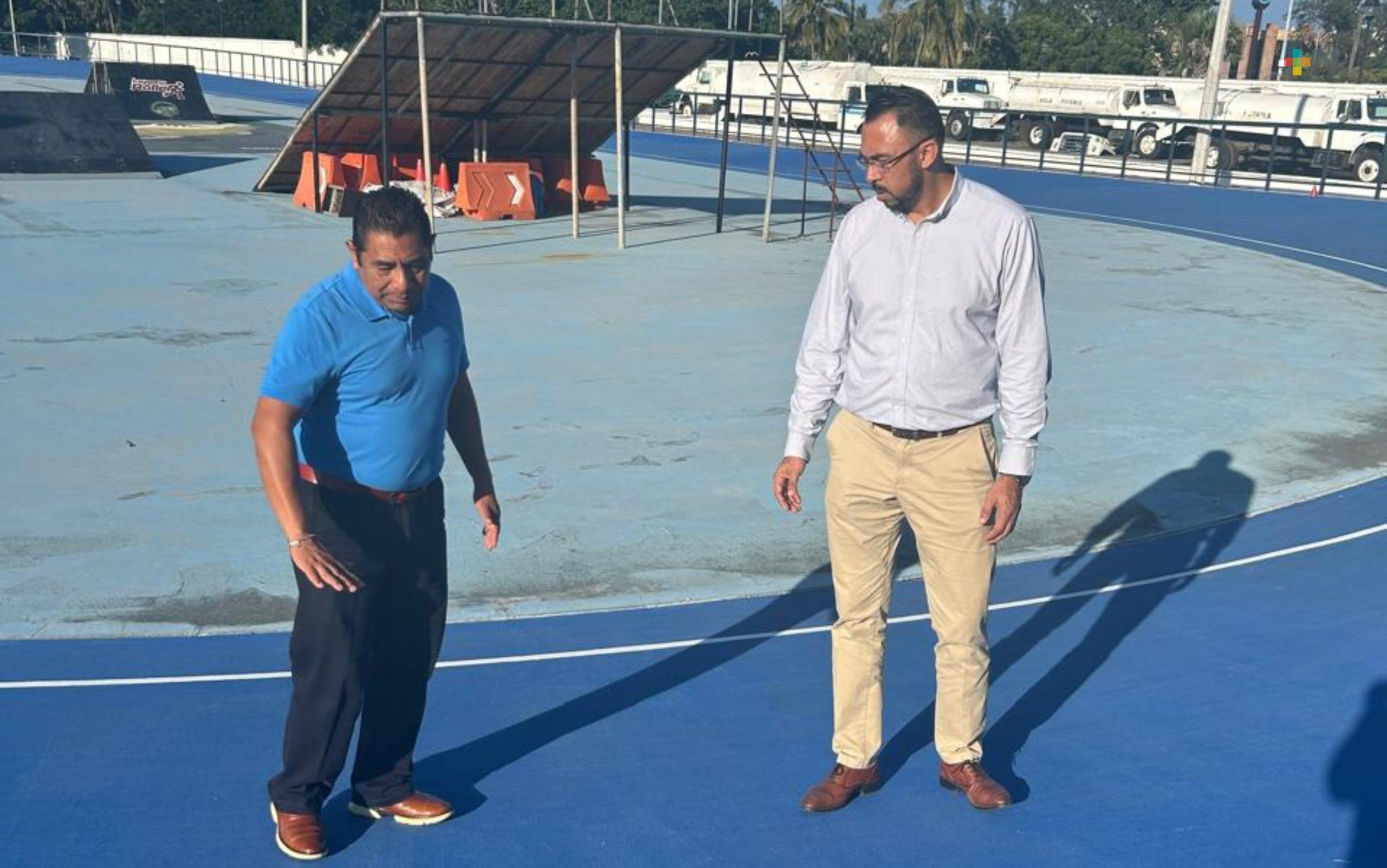 Rescatarán e impulsarán el Patinódromo de Veracruz