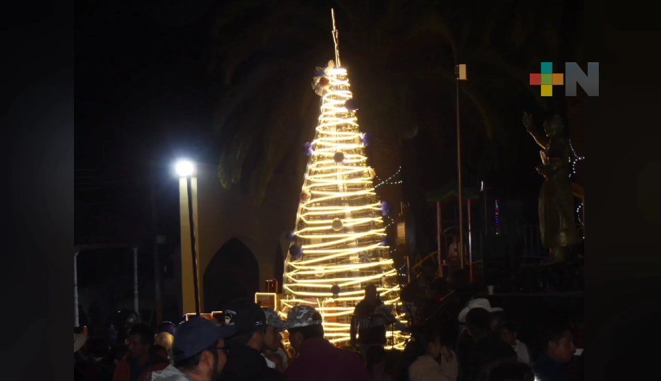 Ambiente festivo en norte de Veracruz por temporada decembrina