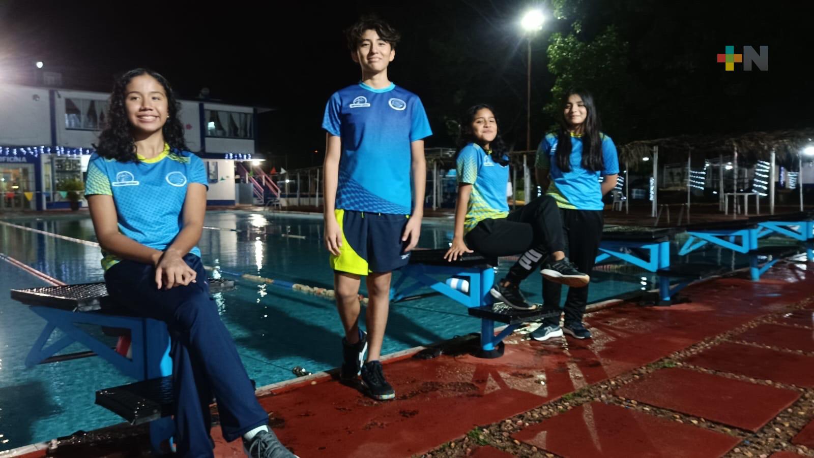 Nadadores de Minatitlán competirán en nacional de Querétaro