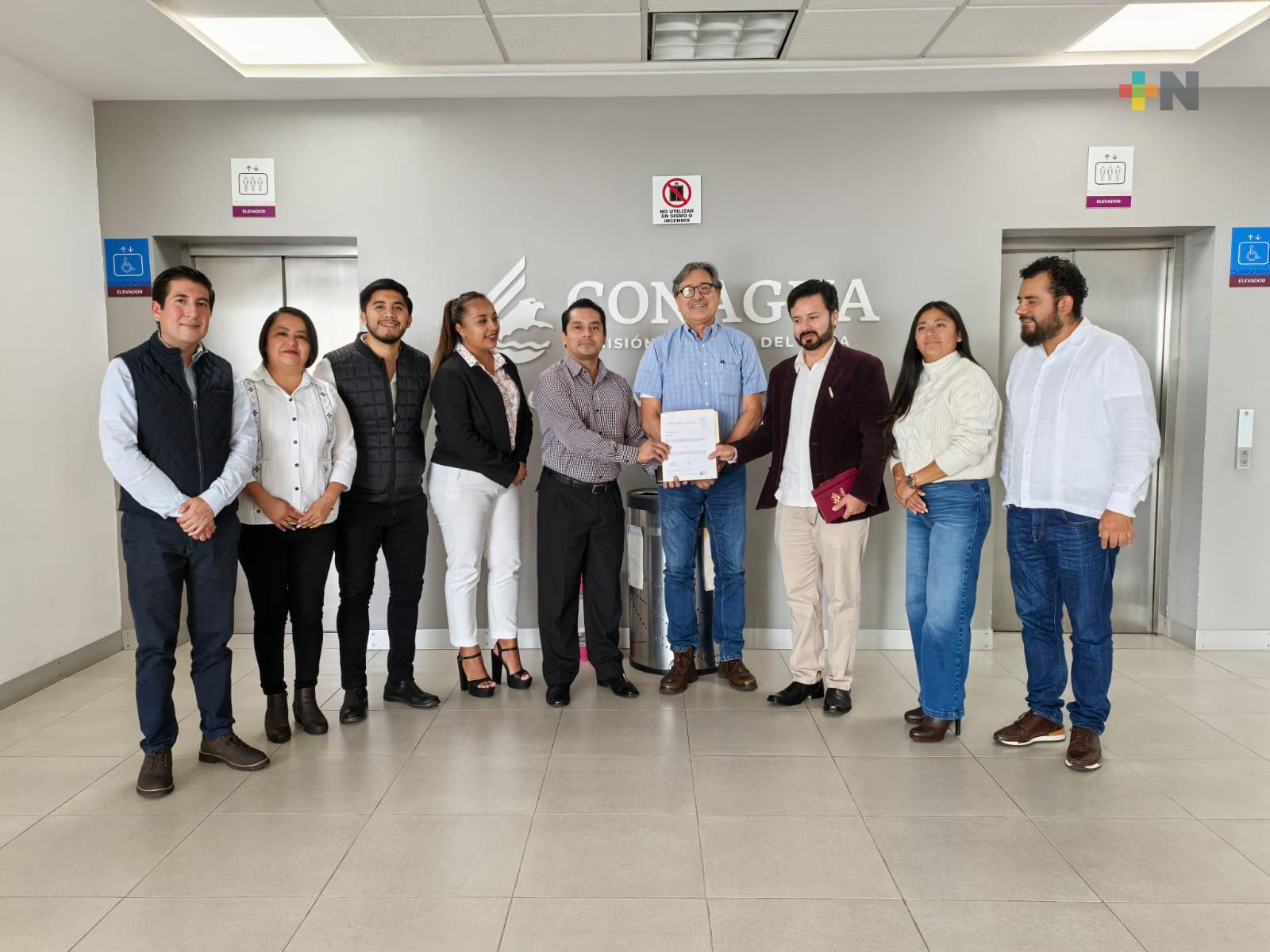 Entrega Conagua a Fortín título de concesión de agua con vigencia de 30 años