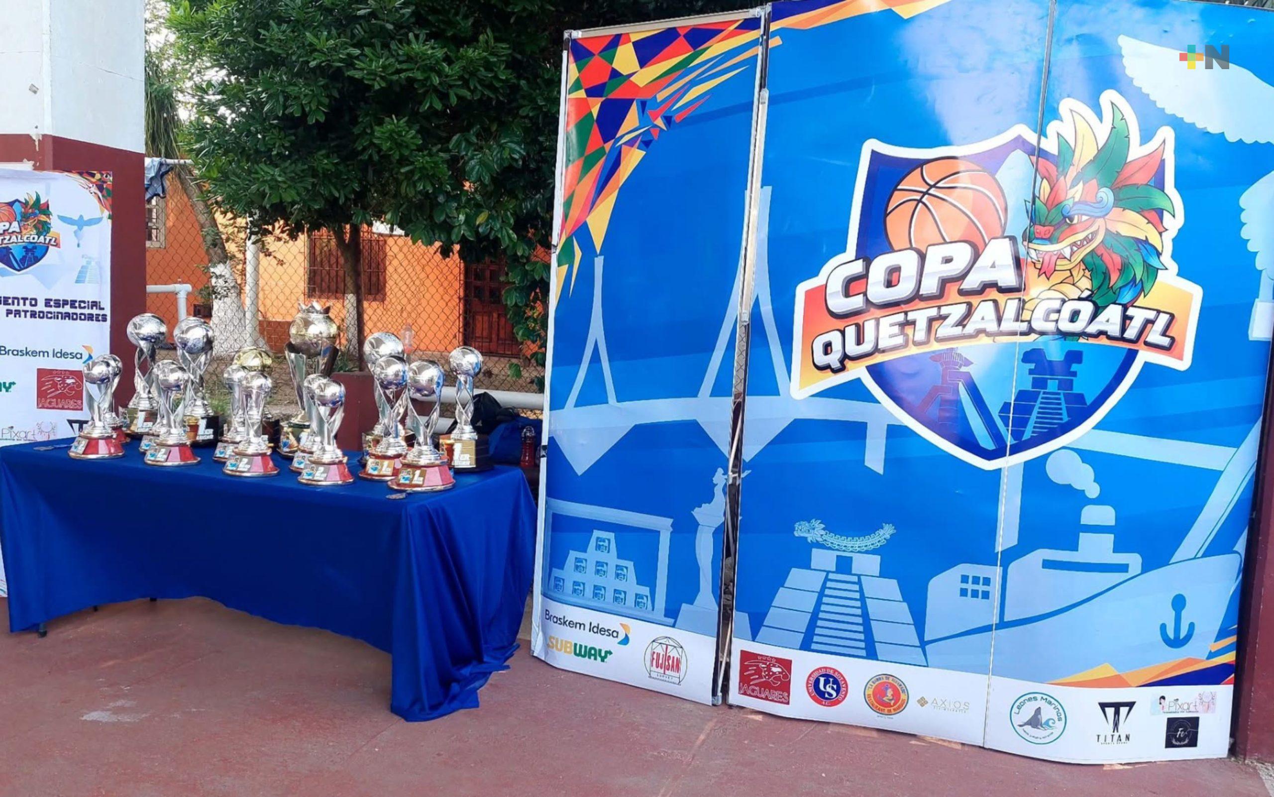 Preparan segunda edición de la Copa Quetzalcóatl de baloncesto