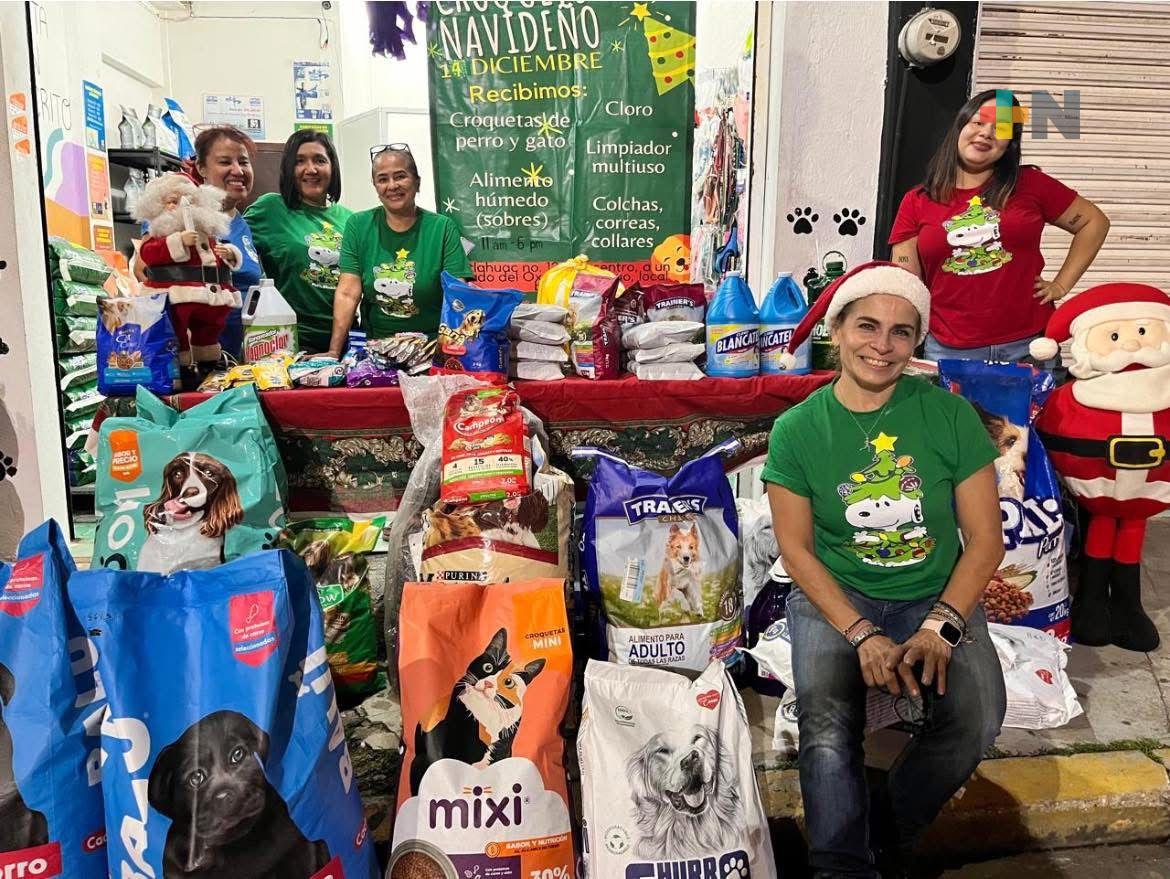 Salvando Huellitas Minatitlán recaudó más de 500 kilos de alimento para perros y gatos