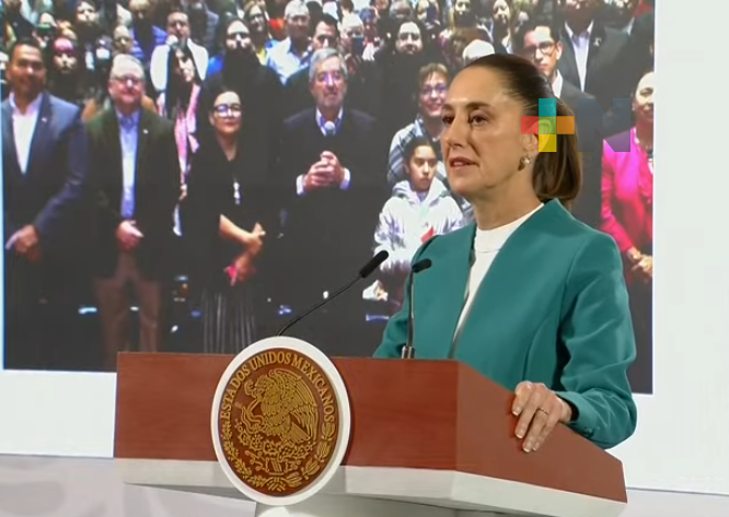 Reconoce presidenta Claudia Sheinbaum a migrantes mexicanos y les reitera su respaldo