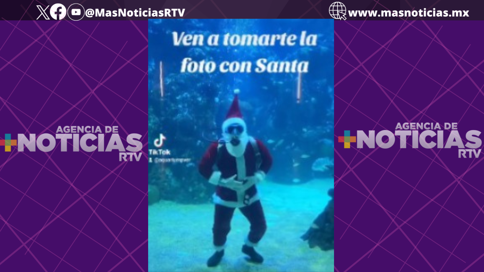 Santa Claus estará en Aquarium del Puerto de Veracruz