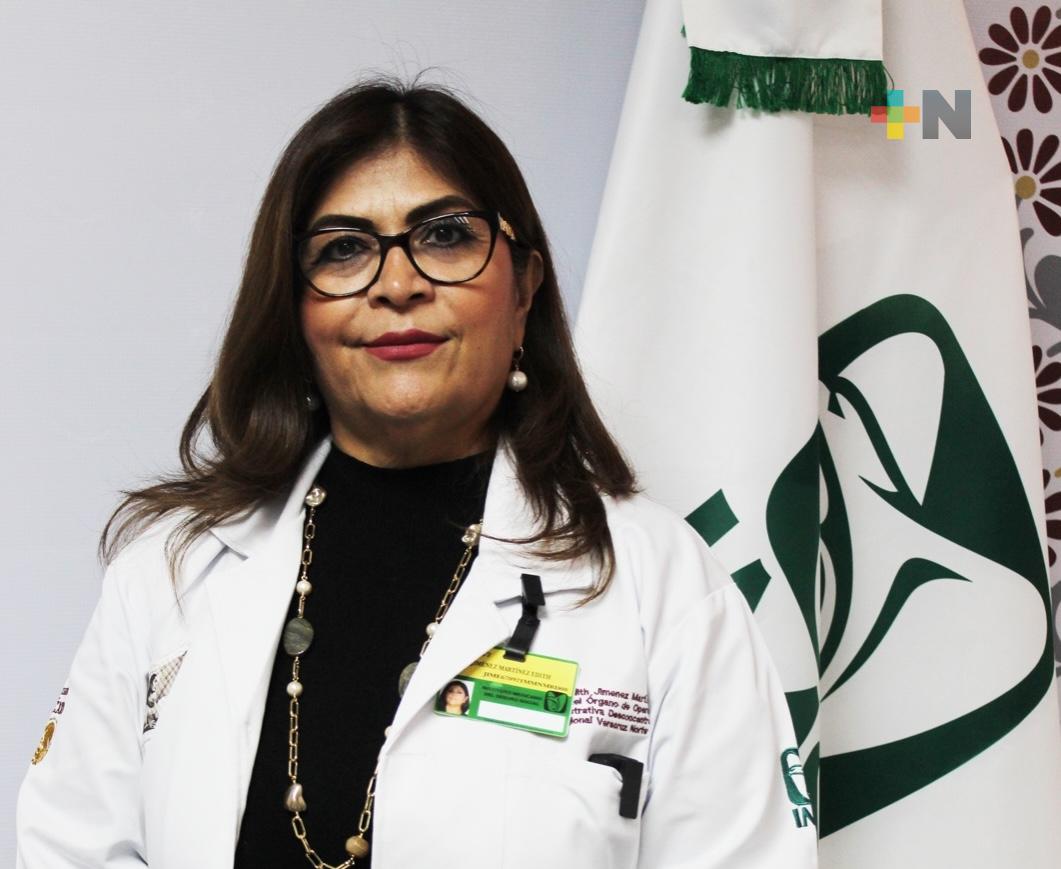 Edith Jiménez rinde protesta como representante del IMSS Veracruz Norte