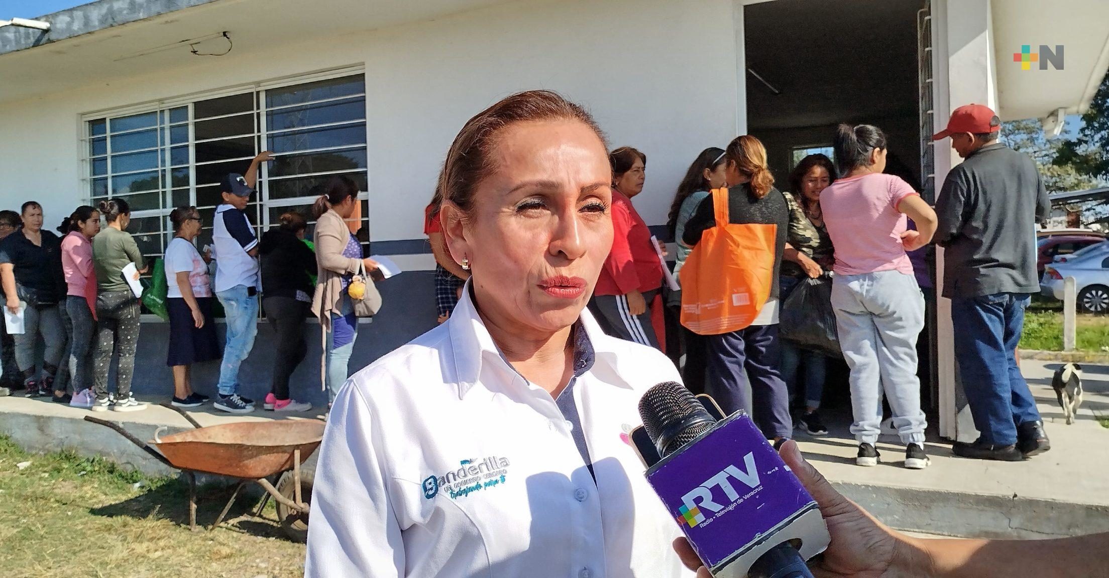 Informe de DIF Banderilla 7 de diciembre; destaca entrega de despensas a tres mil familias