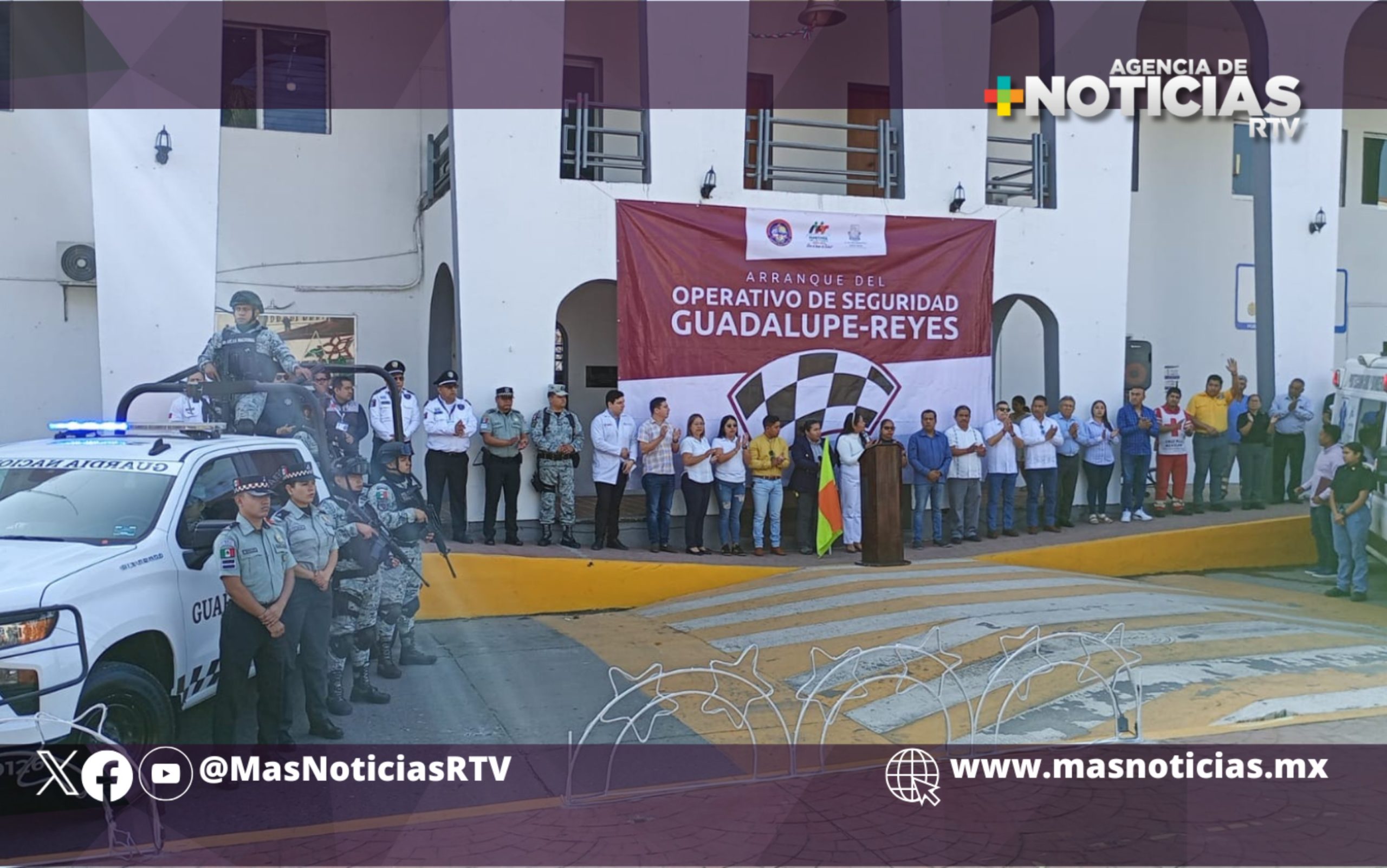 En Martínez de la Torre se puso en marcha el operativo Guadalupe Reyes