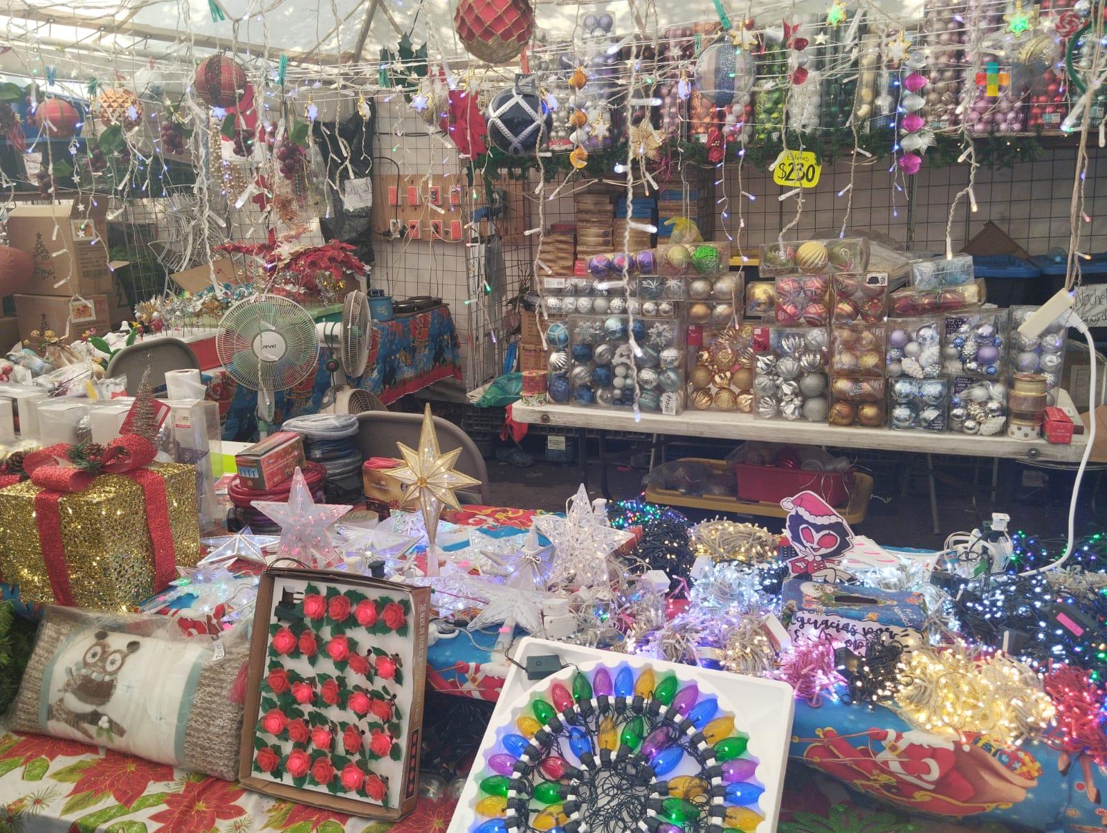 Feria de Navidad de Boca del Río ofrece gran variedad de productos de temporada