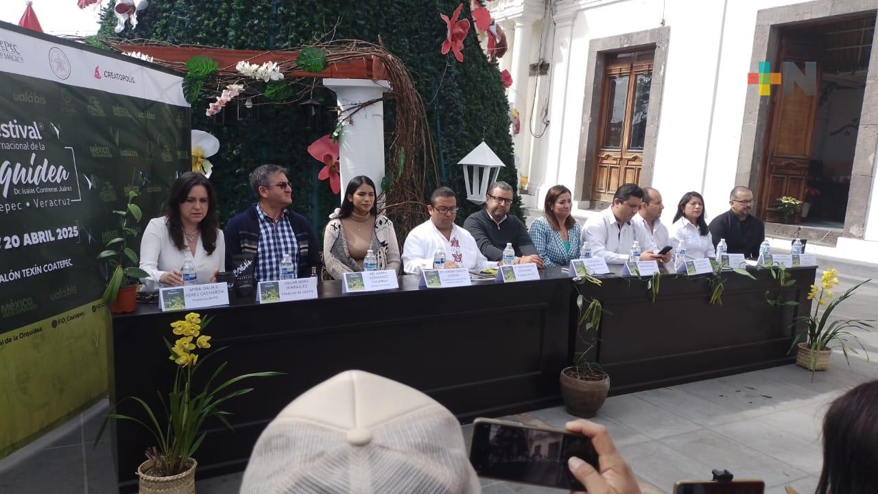 Coatepec busca consolidarse como la capital internacional de la orquídea