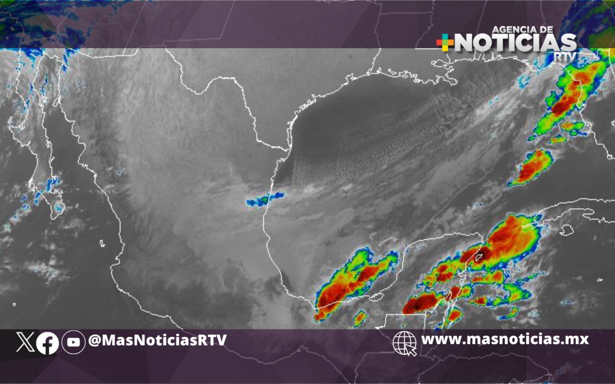 Alerta gris por frente frío y norte