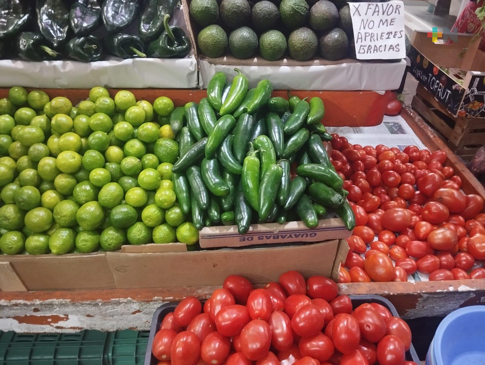 Bajas temperaturas impactan en alza de precios de algunas verduras
