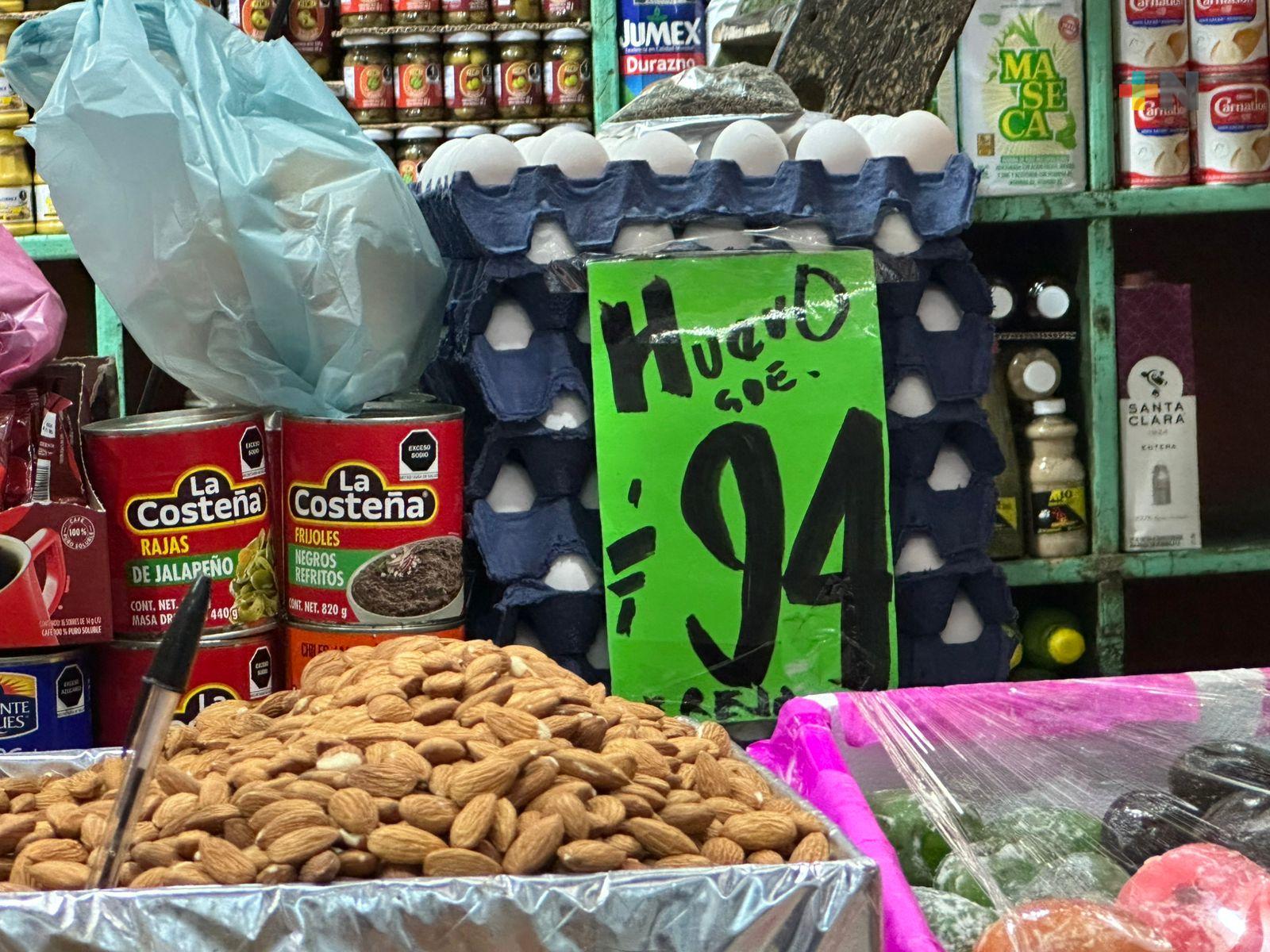 Precio del huevo se mantiene elevado