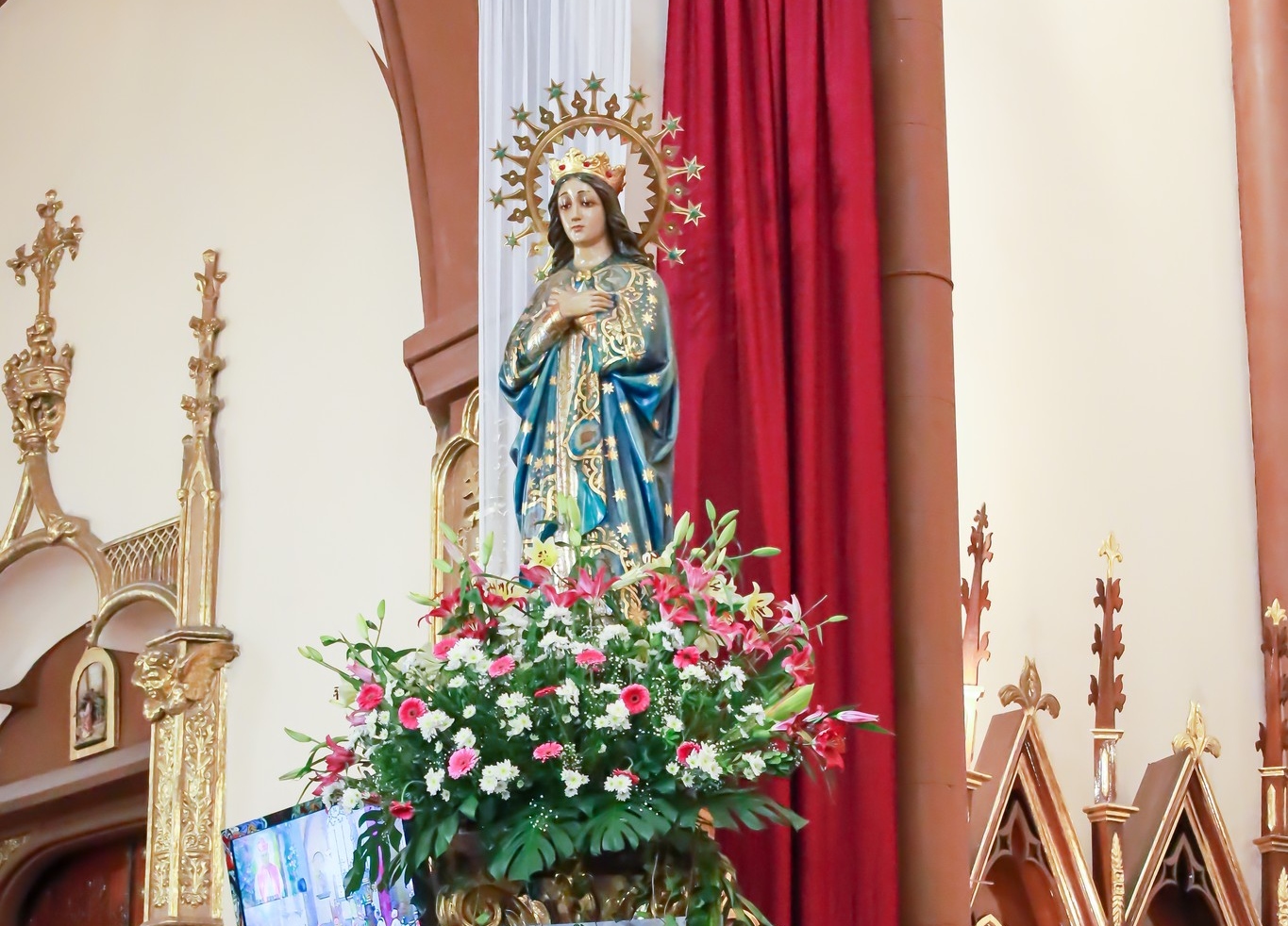 Todo listo para la conmemoración de la Inmaculada Concepción, patrona de Xalapa